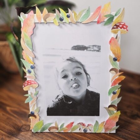 Paper-decorated Picture Frame