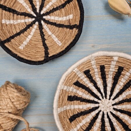 Jute Bowl Wall Decor